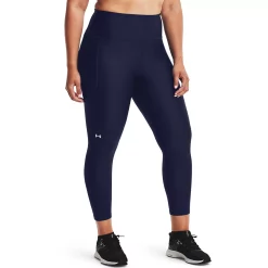 Plus Size Under Armour HeatGear® No-Slip High-Waisted 7/8 Ankle Leggings -Adidas shop 4549577 Midnight Navy