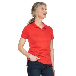 Women's Croft & Barrow® Essential Extra-Soft Polo Shirt 23 Women's Croft & Barrow® Essential Extra-Soft Polo Shirt -Adidas shop 4582072 Coral