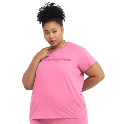 Plus Size Champion® Classic Graphic Tee -Adidas shop 4596187 Pink Ribbon