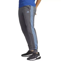 Women's adidas Essential 3-Stripe Jogger Pants -Adidas shop 4628529 Dark Gray Heather
