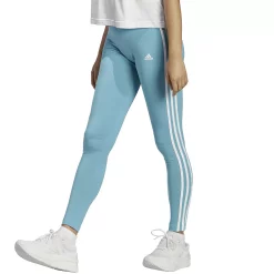 Women's adidas Essential 3-Stripe High-Waisted Leggings 23 Women's adidas Essential 3-Stripe High-Waisted Leggings -Adidas shop 4628536 Preloved Blue