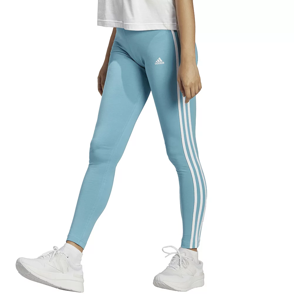 Women's adidas Essential 3-Stripe High-Waisted Leggings 13 Women's adidas Essential 3-Stripe High-Waisted Leggings - Image 11