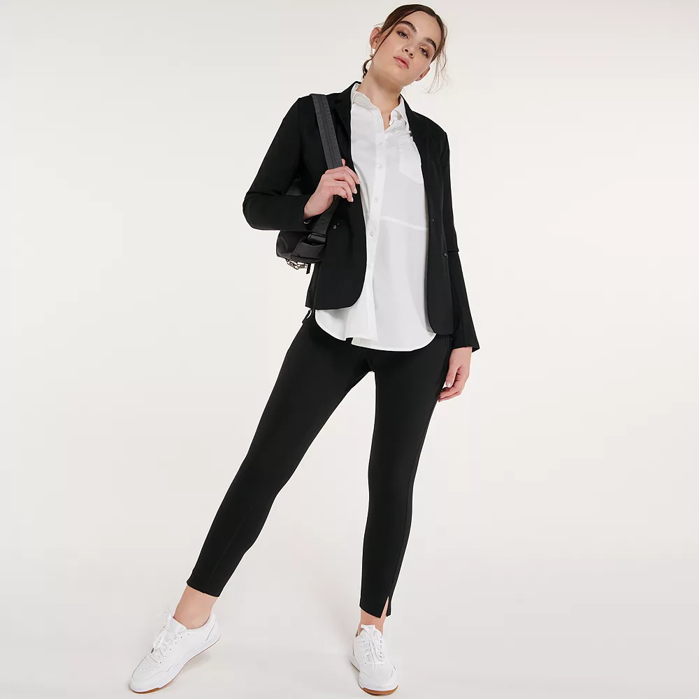 Women's FLX Elevate High-Waisted Ponte Ankle Pants 12 Women's FLX Elevate High-Waisted Ponte Ankle Pants - Image 10