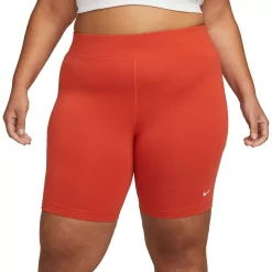 Plus Size Nike Sportswear Essential Midrise Bike Shorts -Adidas shop 4634402 Mantra Orange