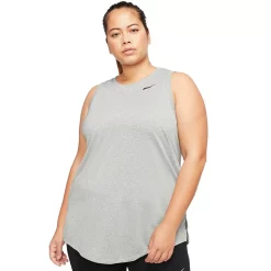 Plus Size Nike Dri-FIT Training Tank 20 Plus Size Nike Dri-FIT Training Tank -Adidas shop 4637614 Dark Gray Black