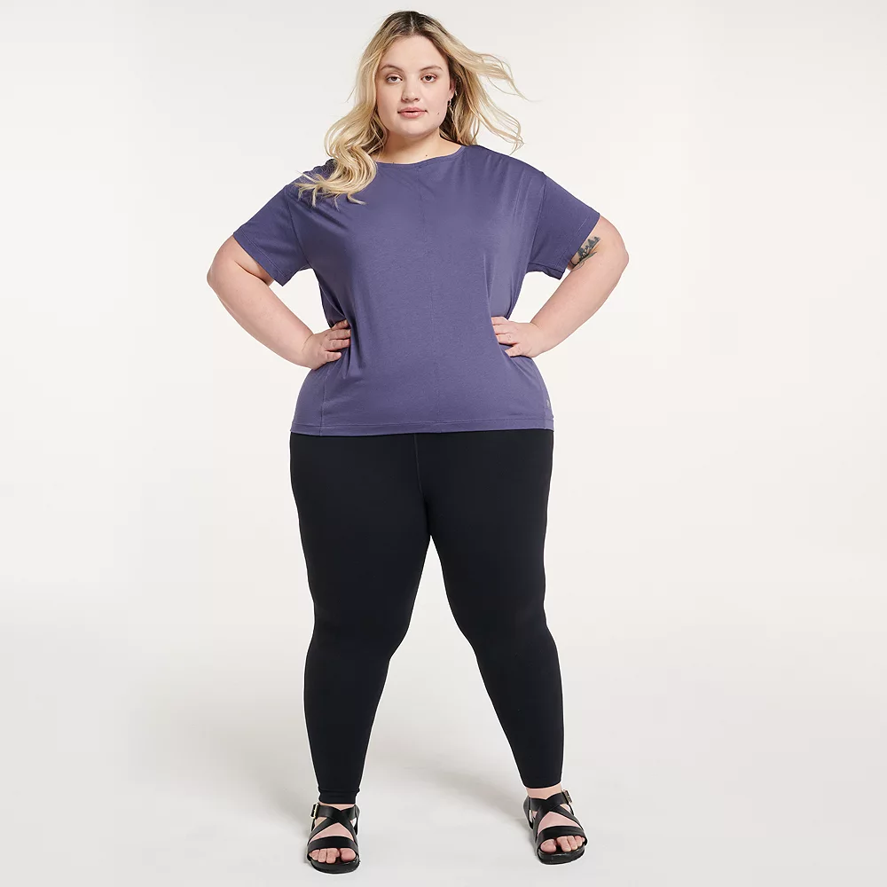 Plus Size FLX Harmony Front Seam Tee 6 Plus Size FLX Harmony Front Seam Tee - Image 4