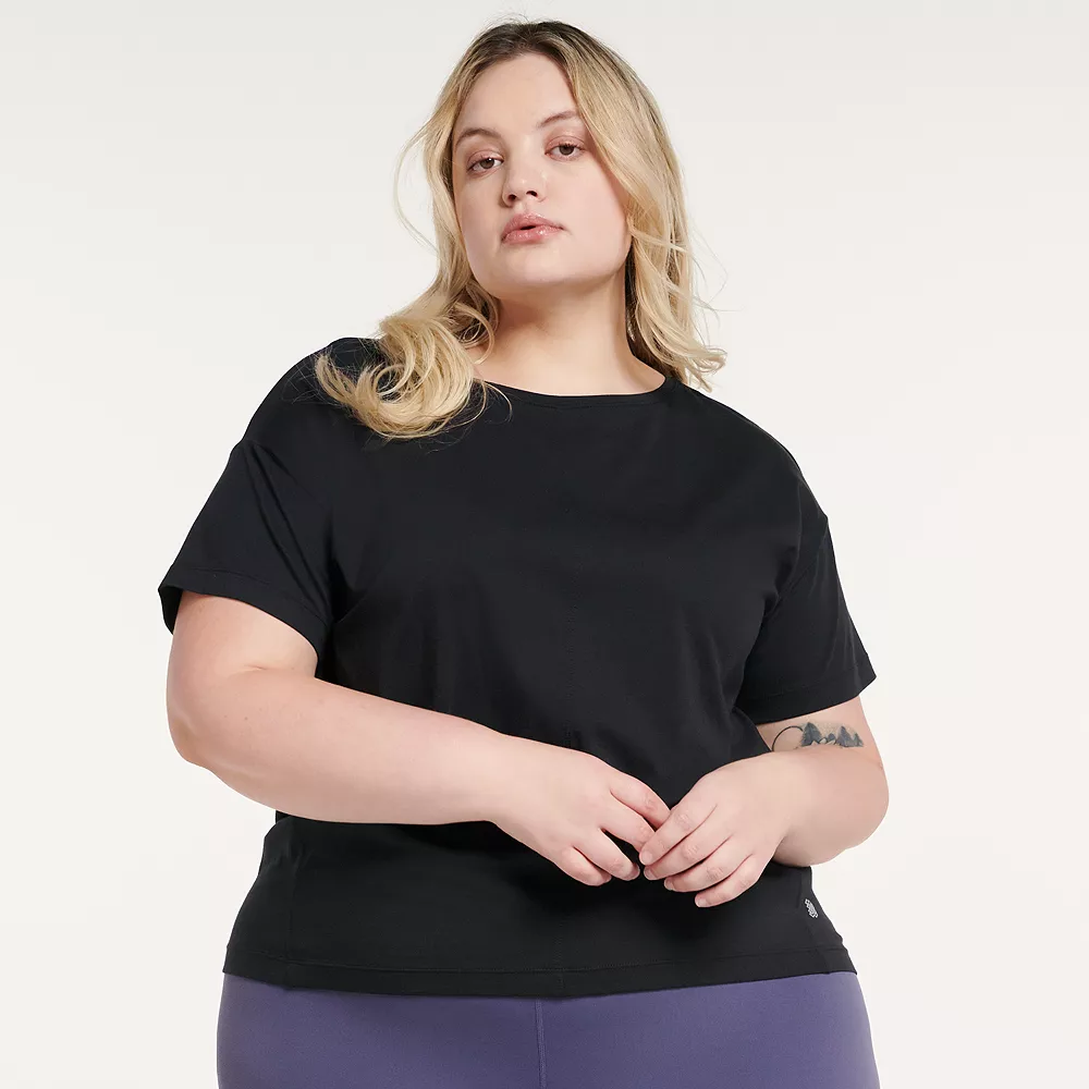 Plus Size FLX Harmony Front Seam Tee 3 Plus Size FLX Harmony Front Seam Tee