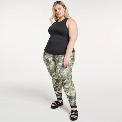 Plus Size FLX Balance Ribbed Tank -Adidas shop 4656791 ALT3