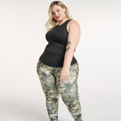 Plus Size FLX Balance Ribbed Tank -Adidas shop 4656791 ALT4