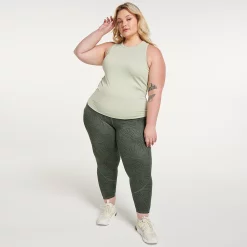 Plus Size FLX Balance Ribbed Tank -Adidas shop 4656791 ALT9