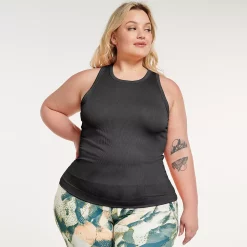 Plus Size FLX Balance Ribbed Tank