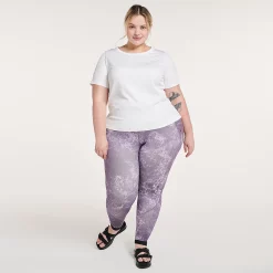 Plus Size FLX Balance Ribbed Crewneck Tee -Adidas shop 4656797 ALT3