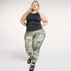 Plus Size FLX Ascent High-Waisted 7/8 Ankle Leggings -Adidas shop 4657054 ALT6