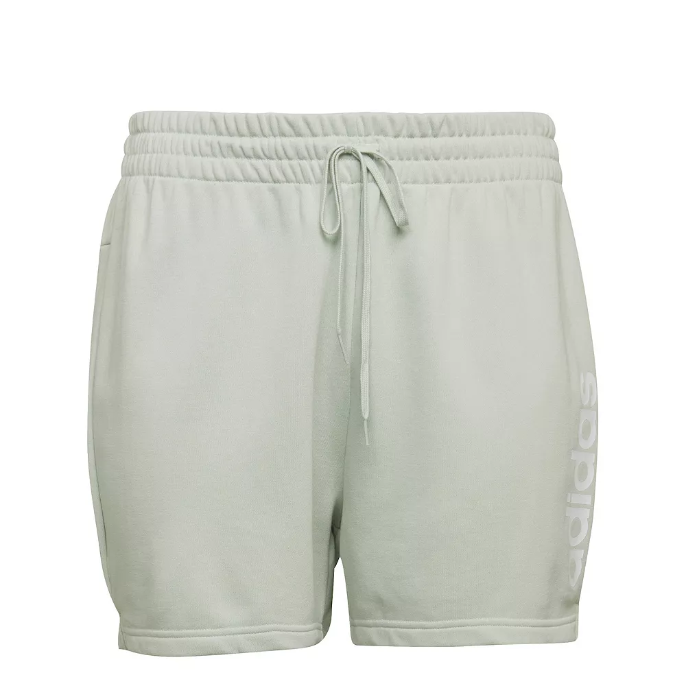 Women's adidas Linear French Terry Shorts 6 Women's adidas Linear French Terry Shorts - Image 4