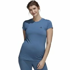 Maternity adidas Short Sleeve Tee -Adidas shop 4797160 Altered Blue