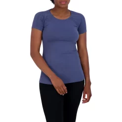 Women's Gaiam Warrior Seamless Tee -Adidas shop 4799197 Vintage Indigo