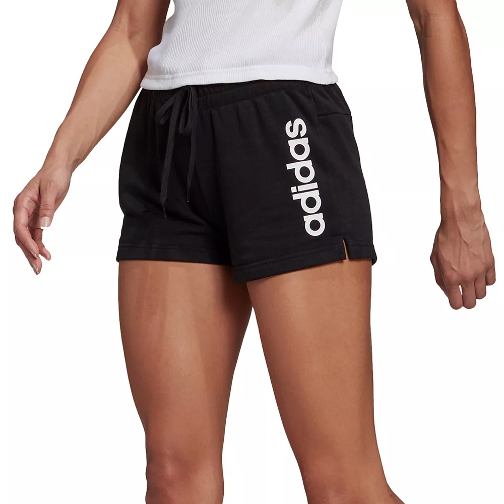 Women's adidas Essentials 3-Stripes Slim Shorts 8 Women's adidas Essentials 3-Stripes Slim Shorts - Image 6