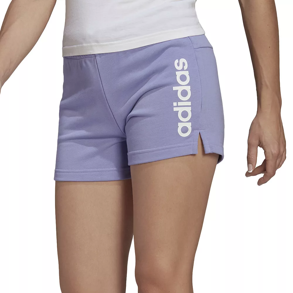 Women's adidas Essentials 3-Stripes Slim Shorts 9 Women's adidas Essentials 3-Stripes Slim Shorts - Image 7