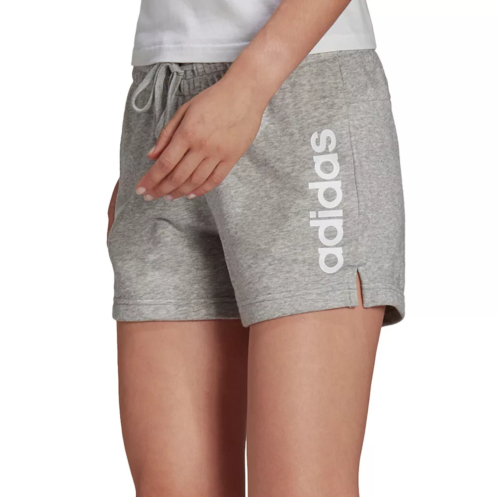Women's adidas Essentials 3-Stripes Slim Shorts 4 Women's adidas Essentials 3-Stripes Slim Shorts - Image 2