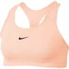 Nike Swoosh Medium-Impact Padded Sports Bra -Adidas shop 4828964 Washed Coral