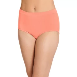 Women's Jockey® Cotton Stretch Brief Panty 1556 -Adidas shop 4829238 Paradise Peach