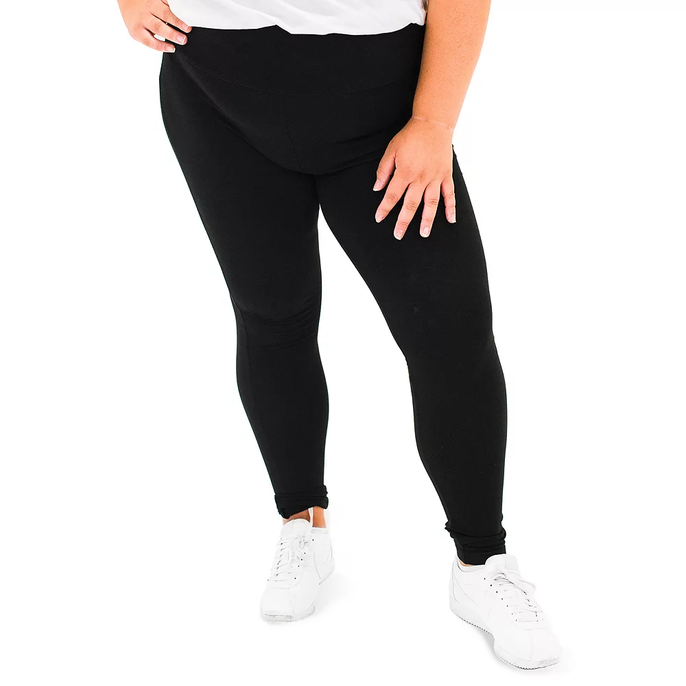 Plus Size Spalding High-Waisted Leggings 3 Plus Size Spalding High-Waisted Leggings