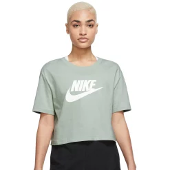 Women's Nike Sportswear Essential Crop Tee -Adidas shop 4845124 Seafoam