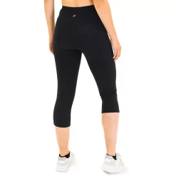 Women's Spalding High-Waisted Capri Leggings -Adidas shop 4849249 ALT