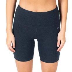Women's Spalding Core Midrise Bike Shorts -Adidas shop 4850564 Charcoal Heather