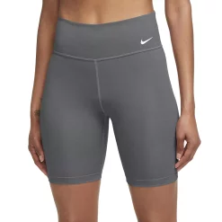 Women's Nike One Midrise Bike Shorts -Adidas shop 4861635 Iron Gray Heather