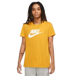 Women's Nike Sportswear Essential Tee -Adidas shop 4861691 Yellow Ochre