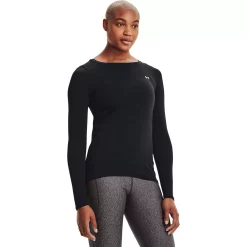 Women's Under Armour HeatGear® Long Sleeve Top -Adidas shop 4869748 Black