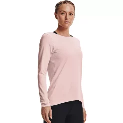 Women's Under Armour HeatGear® Long Sleeve Top -Adidas shop 4869748 Micro Pink
