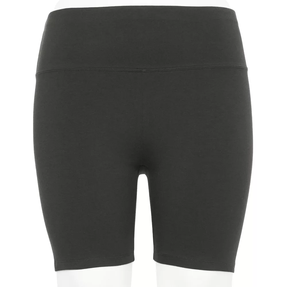 Plus Size Sonoma Goods For Life® High-Waisted Bike Shorts 10 Plus Size Sonoma Goods For Life® High-Waisted Bike Shorts - Image 8