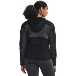 Women's Under Armour Essential Hooded Water-Resistant Sweater Jacket -Adidas shop 4892350 ALT