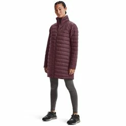 Women's Under Armour Hooded Insulate Parka Jacket -Adidas shop 4892351 ALT6
