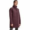 Women's Under Armour Hooded Insulate Parka Jacket -Adidas shop 4892351 Ash Plum Black