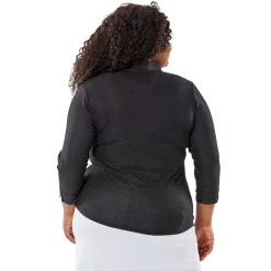 Plus Size Nancy Lopez Journey 3/4 Sleeve Polo 9 Plus Size Nancy Lopez Journey 3/4 Sleeve Polo -Adidas shop 4899737 ALT