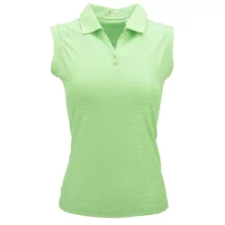 Women's Nancy Lopez Journey Sleeveless Polo -Adidas shop 4899762 Green