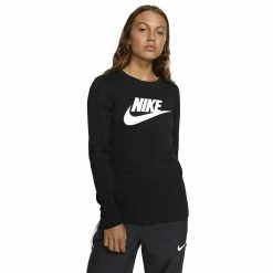 Women's Nike Essential Futura Icon Tee -Adidas shop 4911539 Black