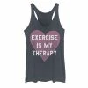 Juniors' Exercise Is My Therapy Graphic Tank 2 Juniors' Exercise Is My Therapy Graphic Tank -Adidas shop 4933410