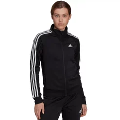 Women's adidas Essential Tricot Track Jacket -Adidas shop 4935273 Black