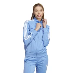 Women's adidas Essential Tricot Track Jacket -Adidas shop 4935273 Blue Fusion White