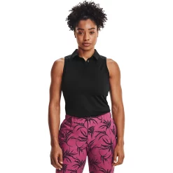Women's Under Armour Zinger Golf Polo -Adidas shop 4948230 Black