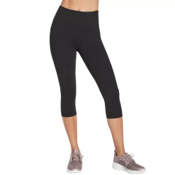 Women's Skechers® GOWALK™ GOFLEX™ High-Waisted Capri Leggings -Adidas shop 4966894 Black