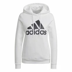 Women's adidas Essentials Logo Fleece Hoodie -Adidas shop 4975137 ALT4