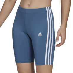 Women's adidas 3-Stripes 9-in. Bike Shorts -Adidas shop 4982077 Altered Blue