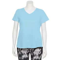 Plus Size Tek Gear® Core V-Neck Tee -Adidas shop 4998289 Baron Rver