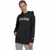 Women's adidas Essentials Oversized Fleece Hoodie -Adidas shop 5010266 Black White