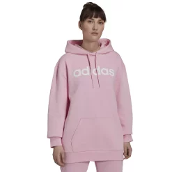 Women's adidas Essentials Oversized Fleece Hoodie -Adidas shop 5010266 True Pink
